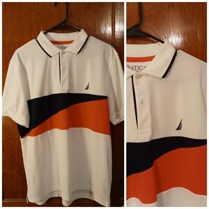Clean Nautica NavTech polo shirt